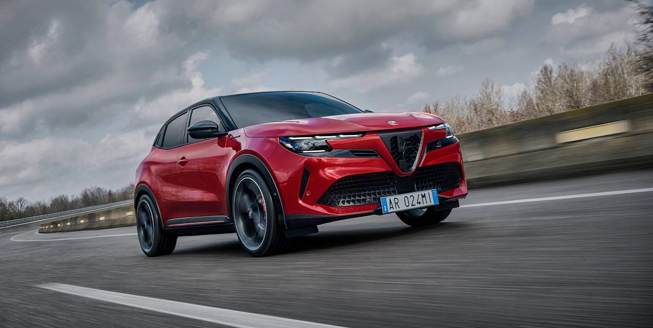 Här är nya Alfa Romeo Junior Elettrica Veloce