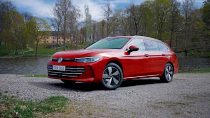 Provkörning av Volkswagen Passat eTSI