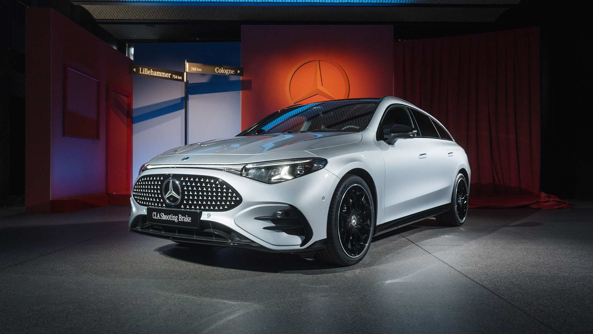 Mercedes-Benz har presenterat sin första eldrivna kombimodell