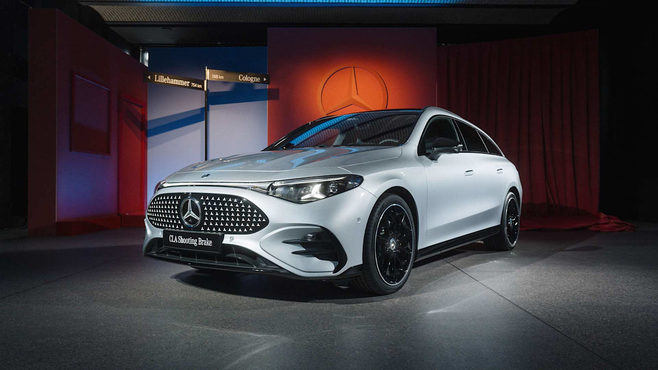 Mercedes-Benz har presenterat sin första eldrivna kombimodell