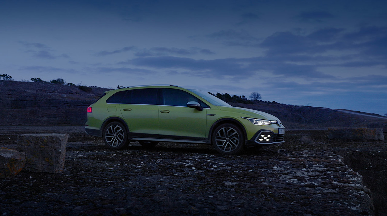 Provkörning: Volkswagen Golf Alltrack  NY vs BEGAGNAD