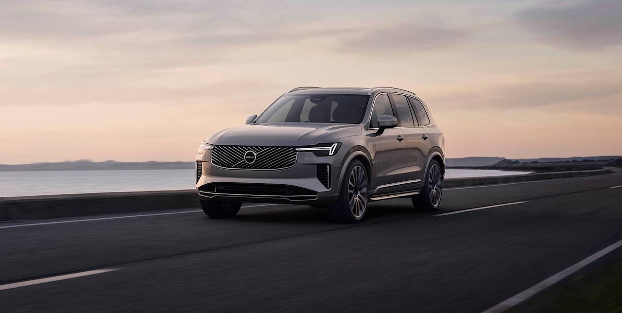 Premiär för nya uppdaterade Volvo XC90