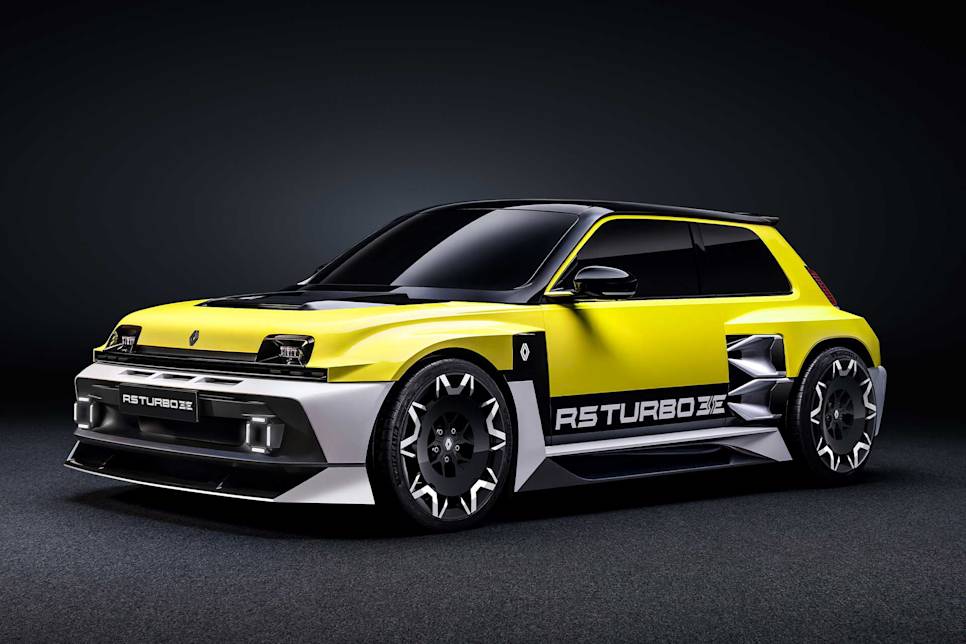 Ikoniska sportbilen Renault 5 Turbo 3E är tillbaka
