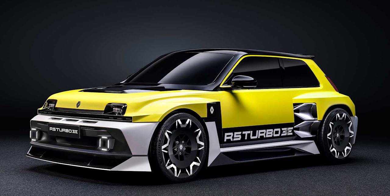 Ikoniska sportbilen Renault 5 Turbo 3E är tillbaka