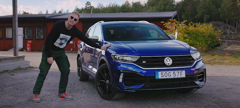 volkswagen t-roc blue