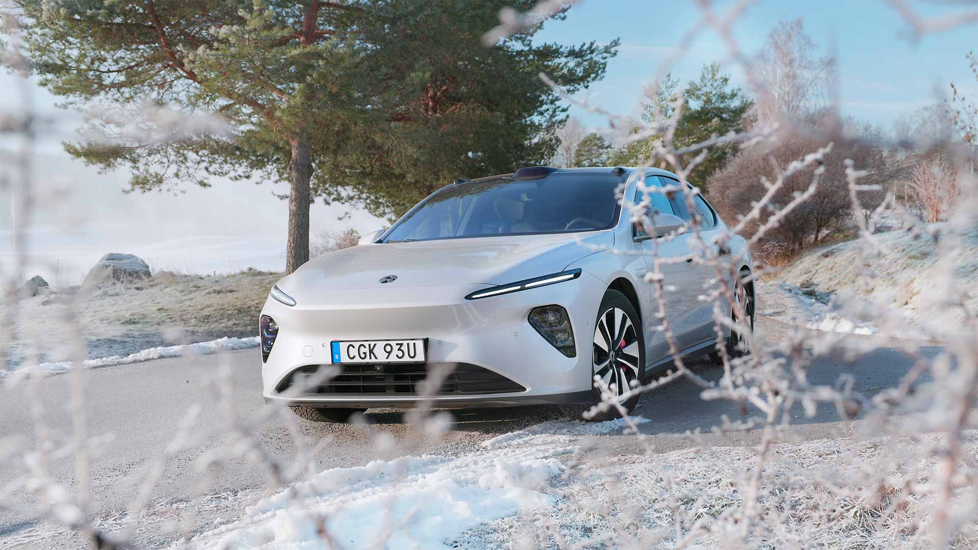 Provkörning av Nio ET7