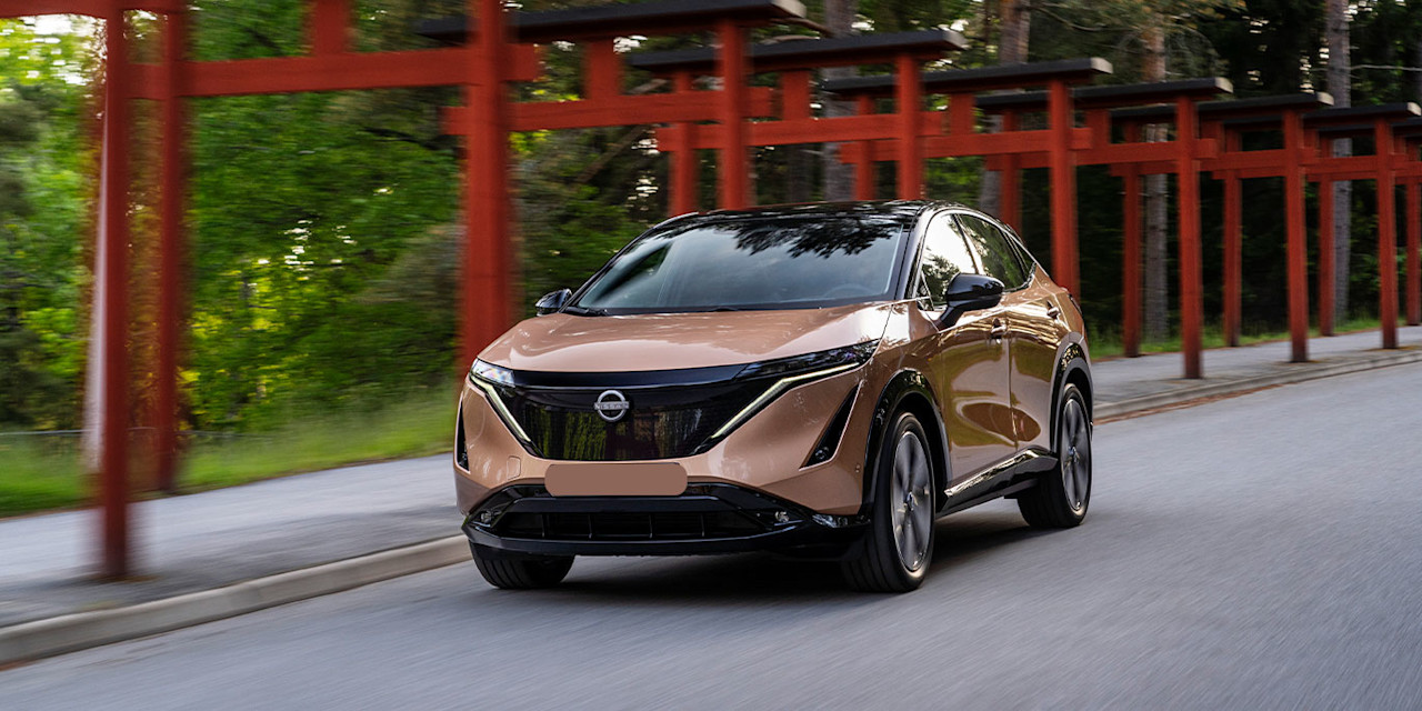 Provkörning av Nissan Ariya