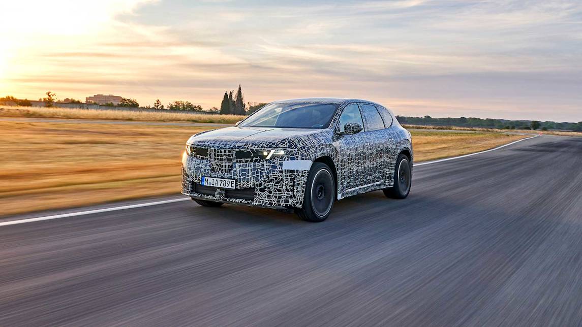 Första Neue Klasse-modellen BMW iX3 har snart världspremiär