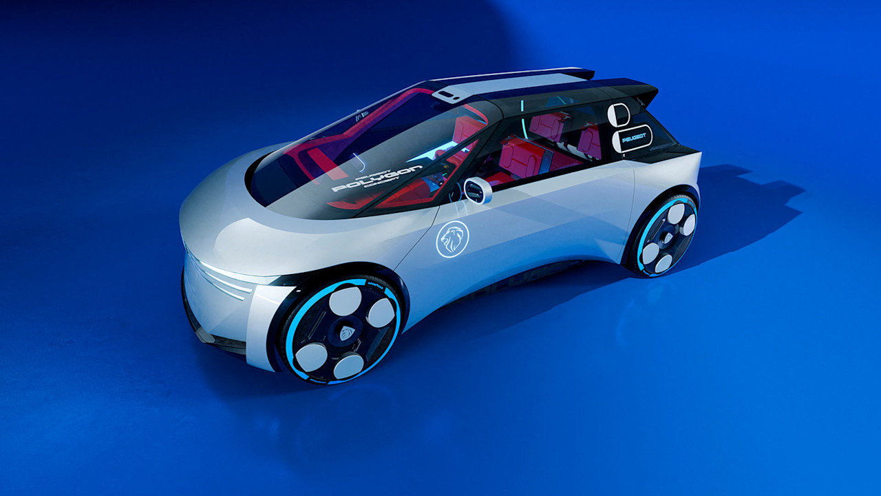 Peugeot visar framtiden med nya Polygon Concept