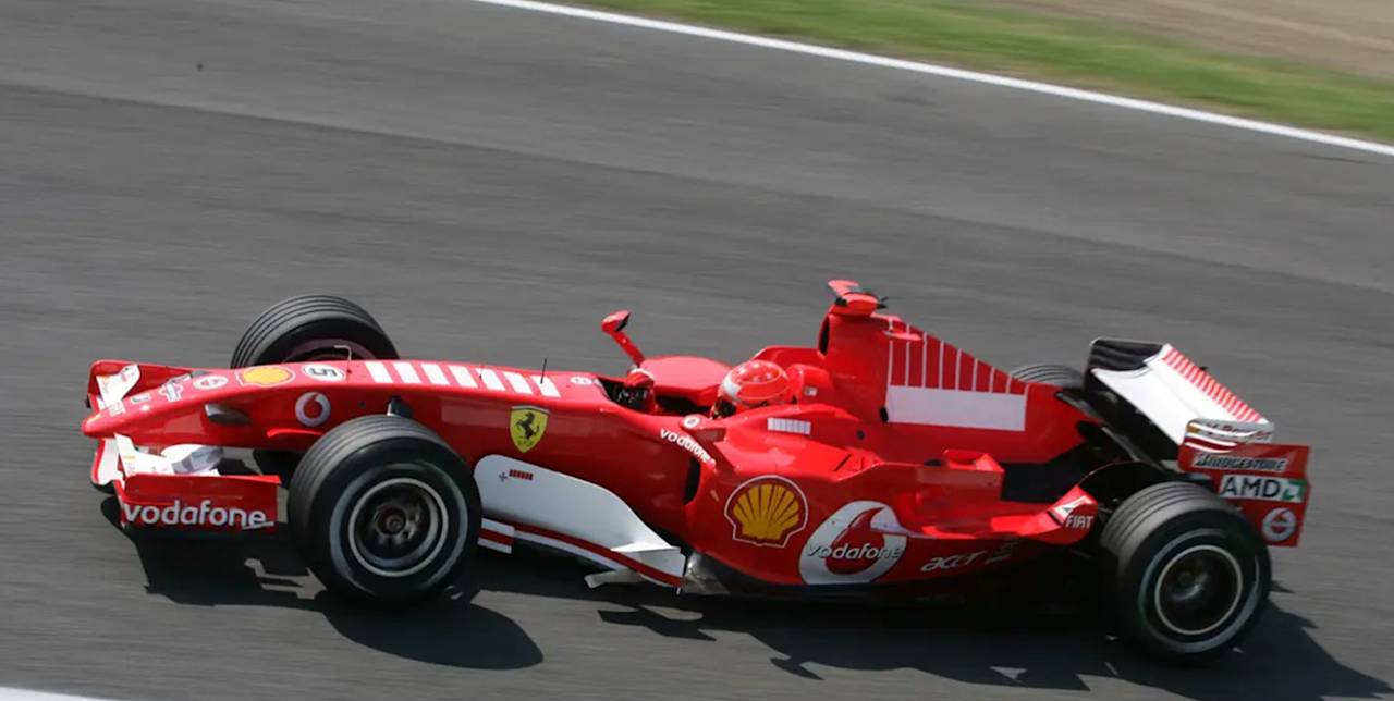Schumachers Ferrari 248 F1 från 2006 förväntas dra in rekordbelopp
