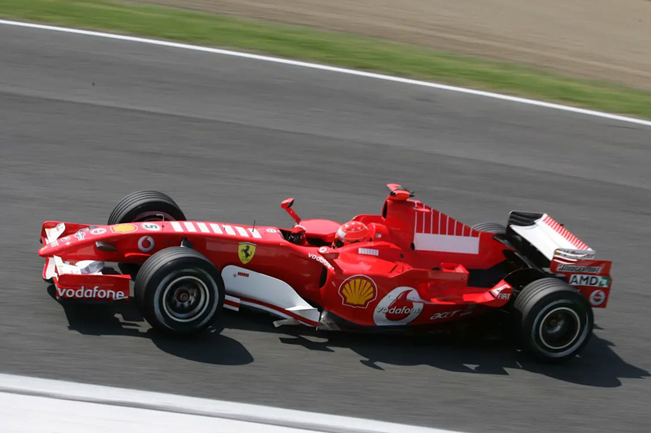 Schumachers Ferrari 248 F1 från 2006 förväntas dra in rekordbelopp