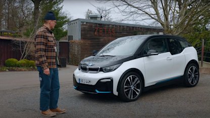 Provkörning av BMW i3s