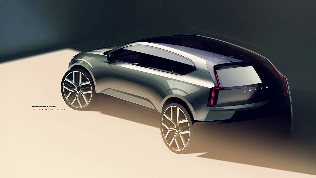 Världspremiär för nya Volvo EX60 – klassledande räckvidd och snabbladdning