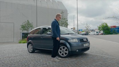 Provkörning av Audi A2