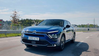 Provkörning av nya Citroën C5 X