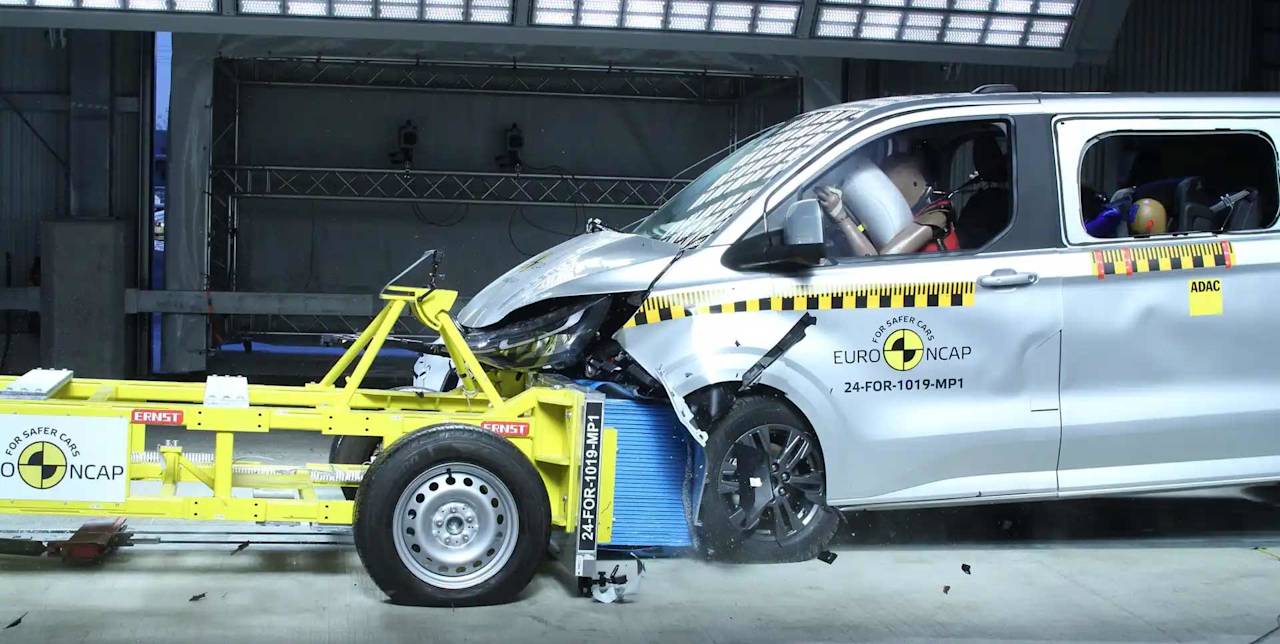 Besvikelse för Ford: Tourneo Custom misslyckas i krocktest