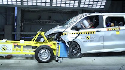 Besvikelse för Ford: Tourneo Custom misslyckas i krocktest