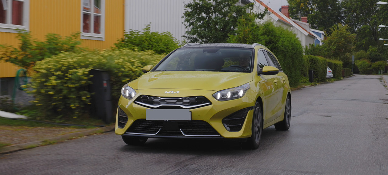 Provkörning av Kia Ceed SW Plug in