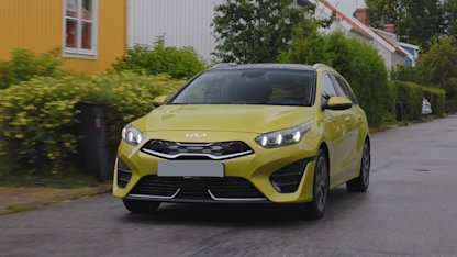 Provkörning av Kia Ceed SW Plug in
