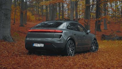 Provkörning av Porsche Macan Turbo