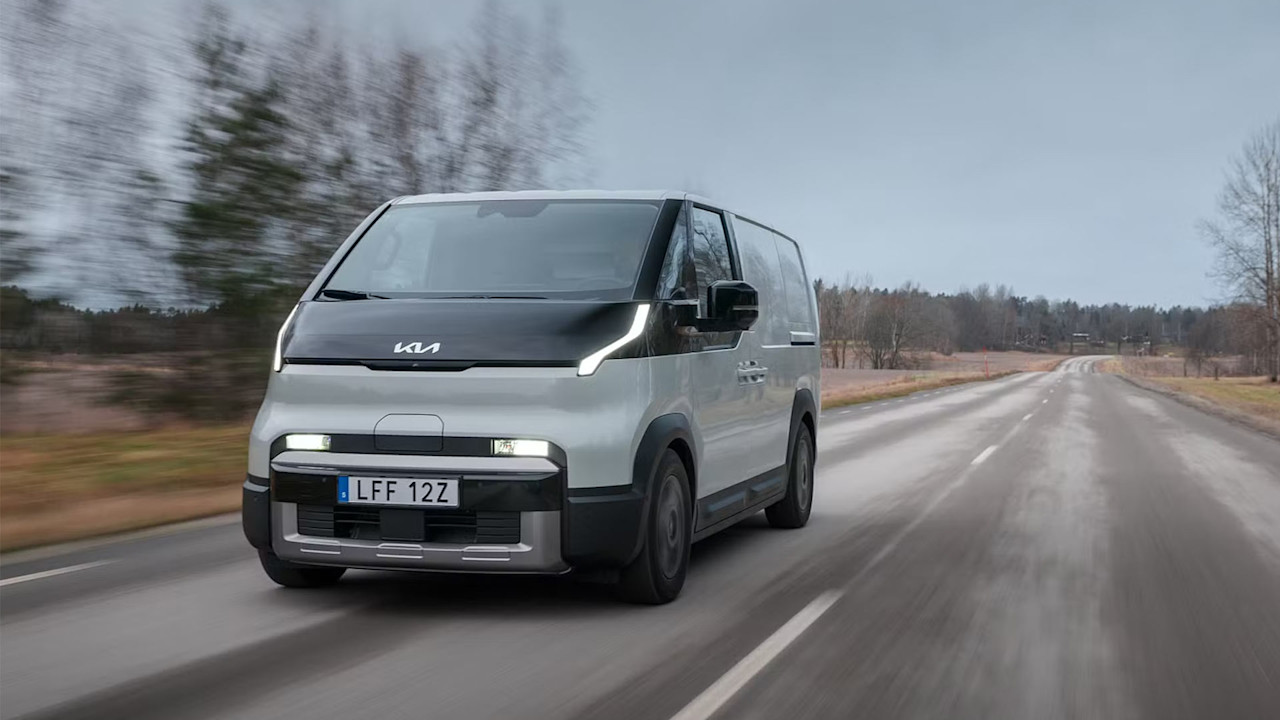 Nya Kia PV5 Cargo – Kias första eltransportbil gör succé
