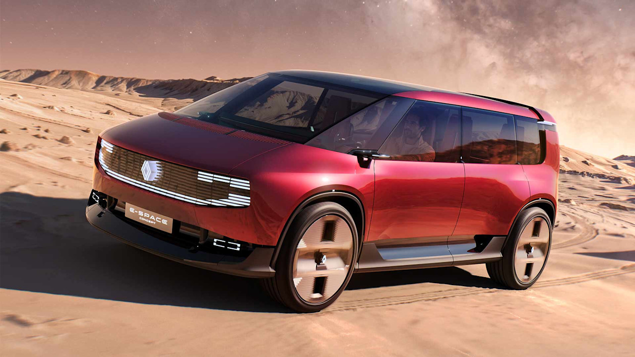 Världspremiär för nya Renault E-Space Concept