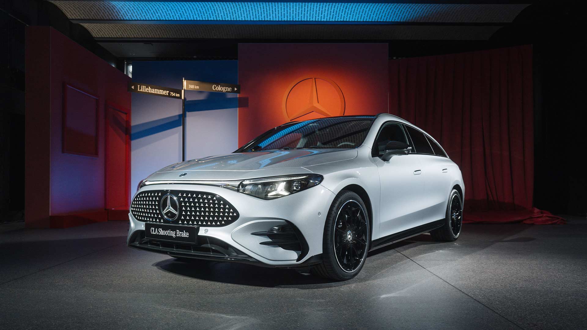  Mercedes-Benz har lanserat nya eldrivna CLA Shooting Brake