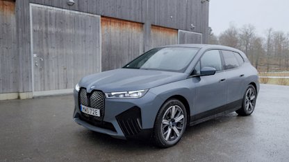 Provkörning av BMW iX xDrive 50