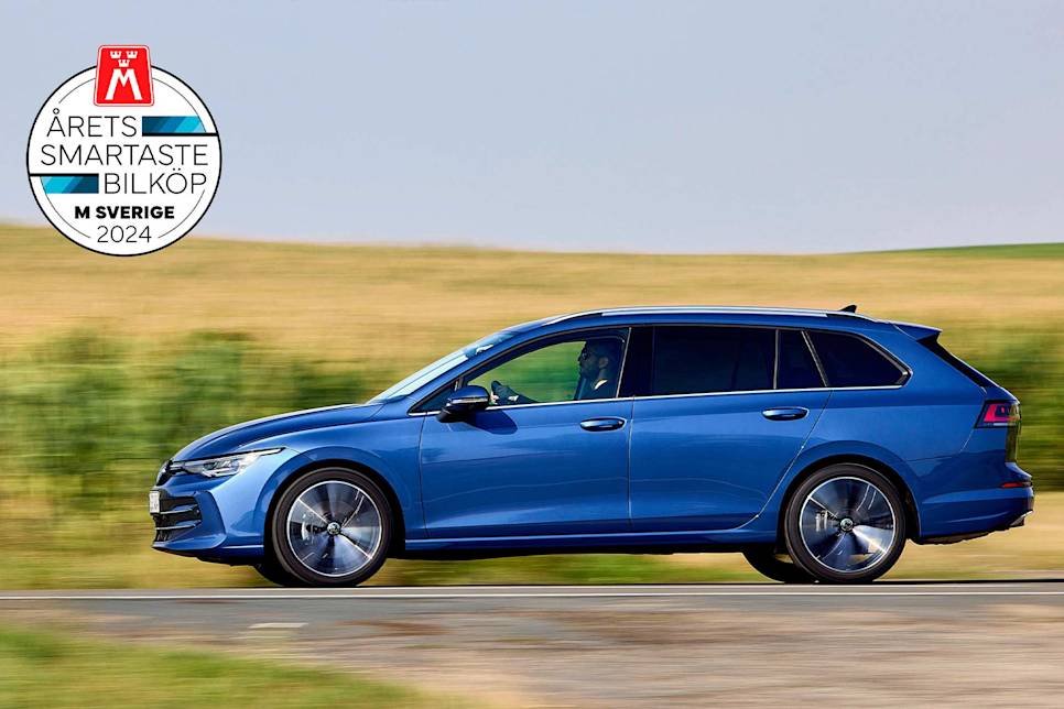 Volkswagen Golf Sportcombi är “Årets smartaste bilköp 2024” 