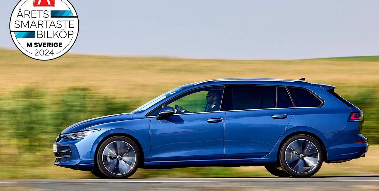 Volkswagen Golf Sportcombi är “Årets smartaste bilköp 2024”