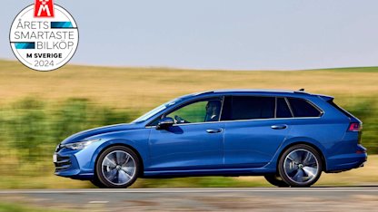 Volkswagen Golf Sportcombi är “Årets smartaste bilköp 2024”