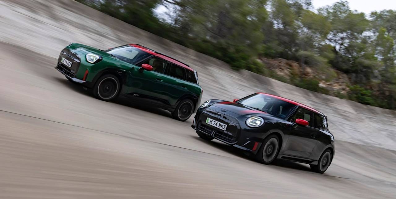 Mini blir elektriskt med John Cooper Works-modeller