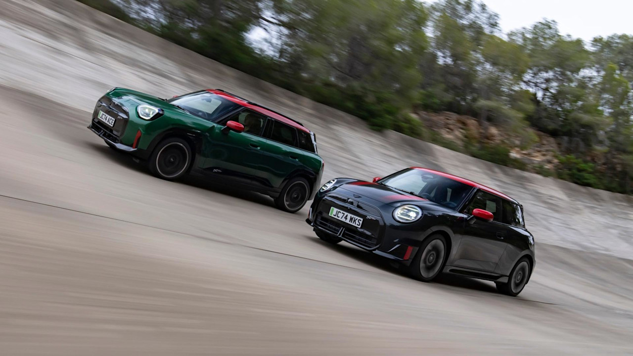 Mini blir elektriskt med John Cooper Works-modeller