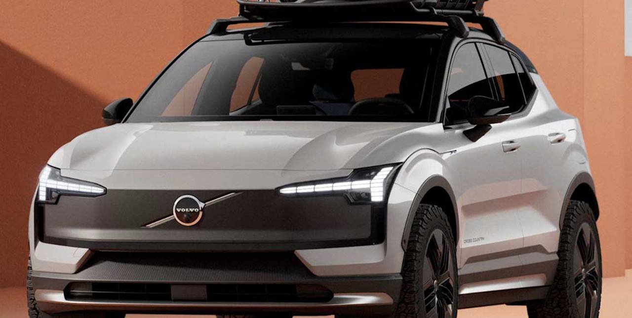 Volvo EX30 Cross Country lanseras äntligen till sommaren