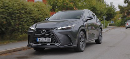 Provkörning av Lexus NX 450h+