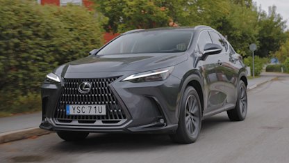 Provkörning av Lexus NX 450h+