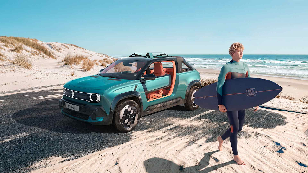 Världspremiär för Renault 4 JP4x4 Concept på Roland-Garros 2026