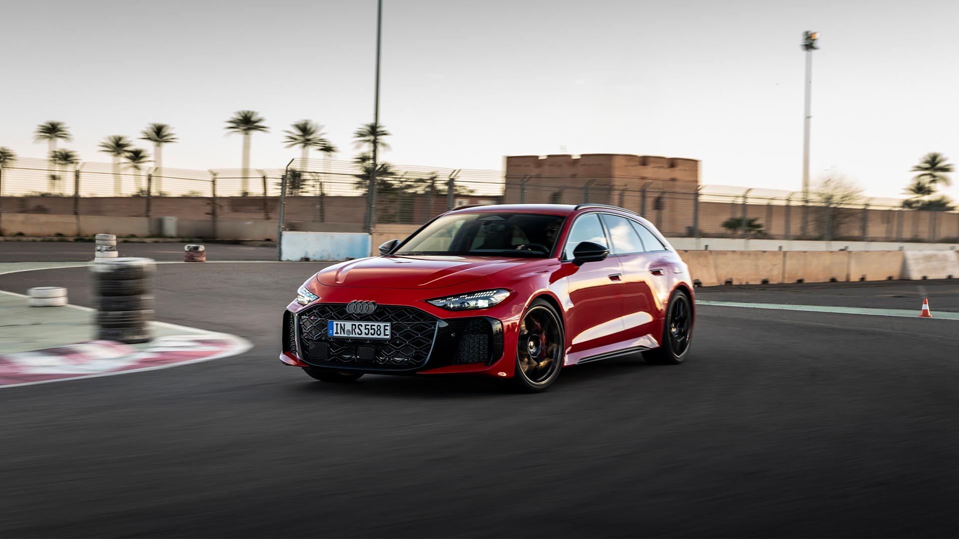 Nya Audi RS 5 testkörs i Marocko