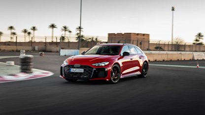 Nya Audi RS 5 testkörs i Marocko