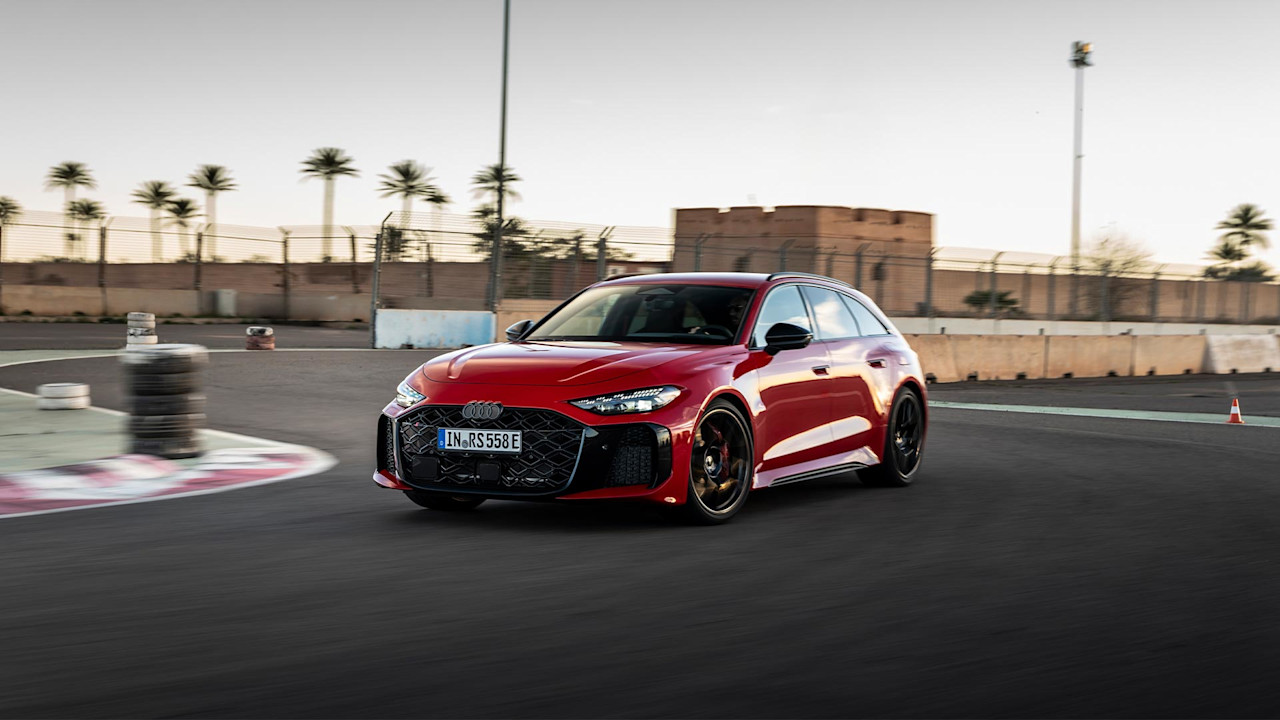 Nya Audi RS 5 testkörs i Marocko