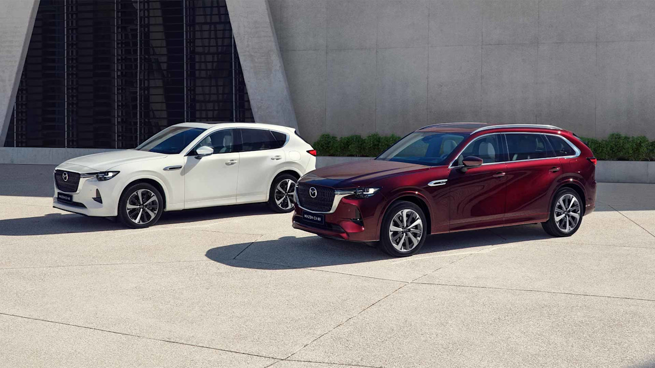 Mazda uppdaterar CX-60 och CX-80 inför 2026
