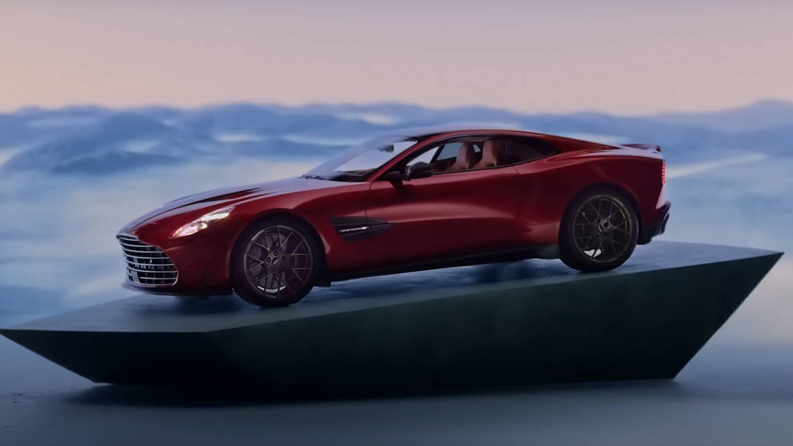 Aston Martin utmanar Ferrari med nya Vanquish