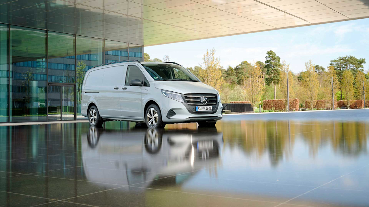Nu har Mercedes-Benz eVito uppdaterats