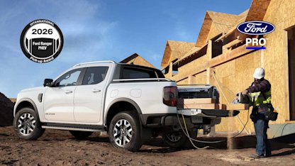 Nya Ford Ranger Plug-In Hybrid tar hem priset Årets Pickup