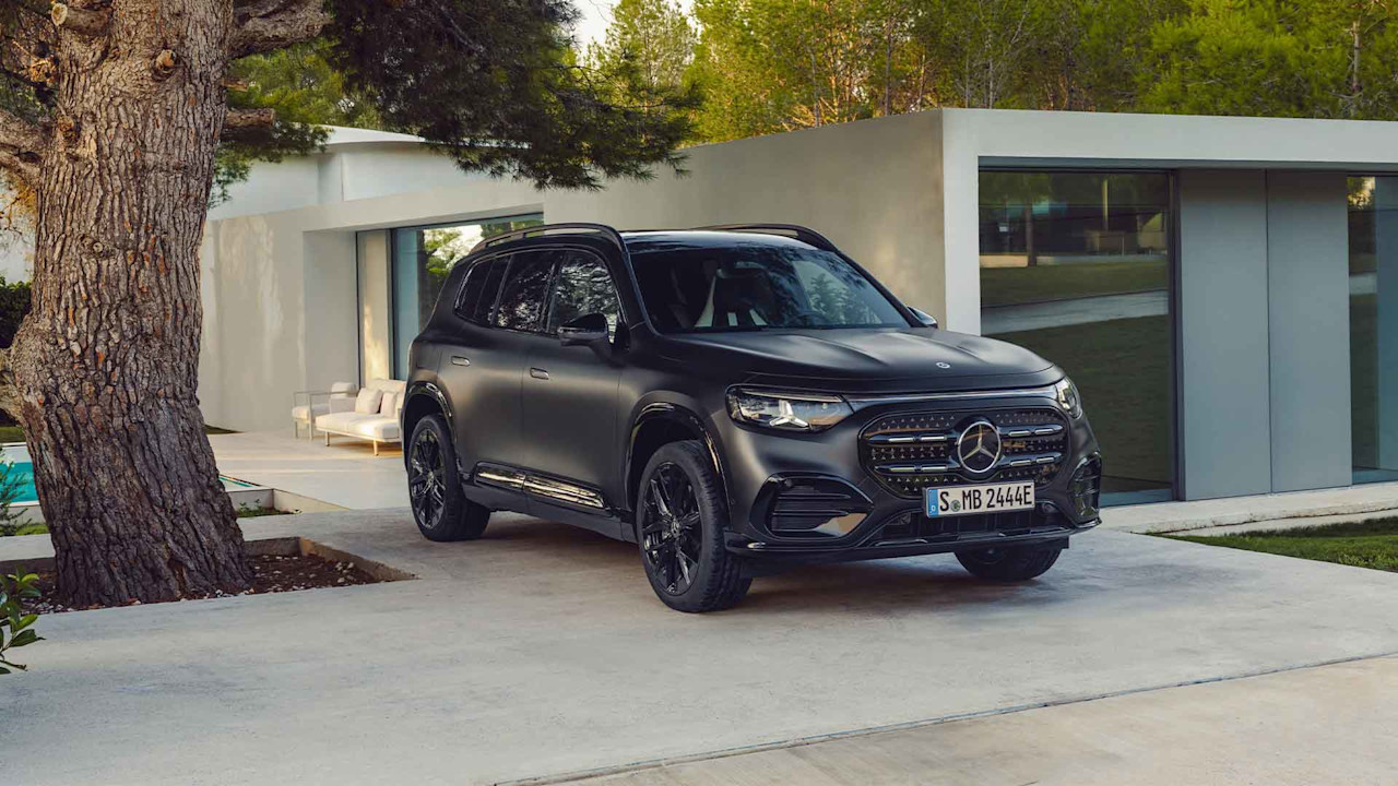 Säljstart för nya eldrivna Mercedes-Benz GLB i Sverige