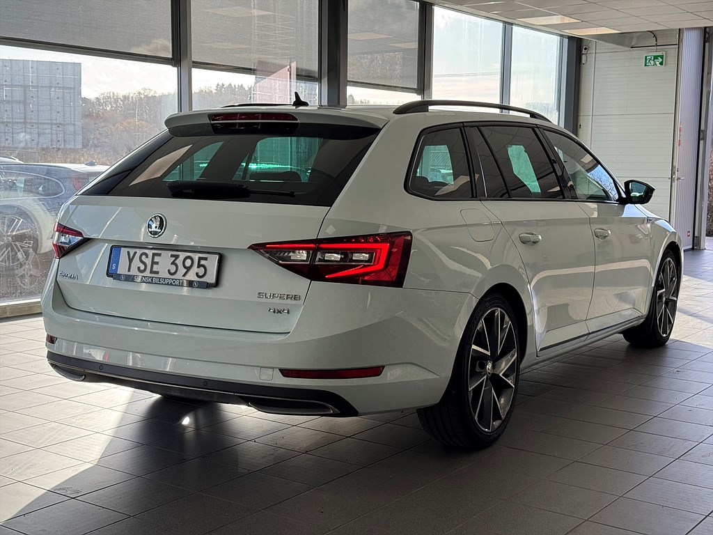Škoda Superb Kombi 2.0 TDI 4x4 SCR DSG Sekventiell, 190hk, 2017