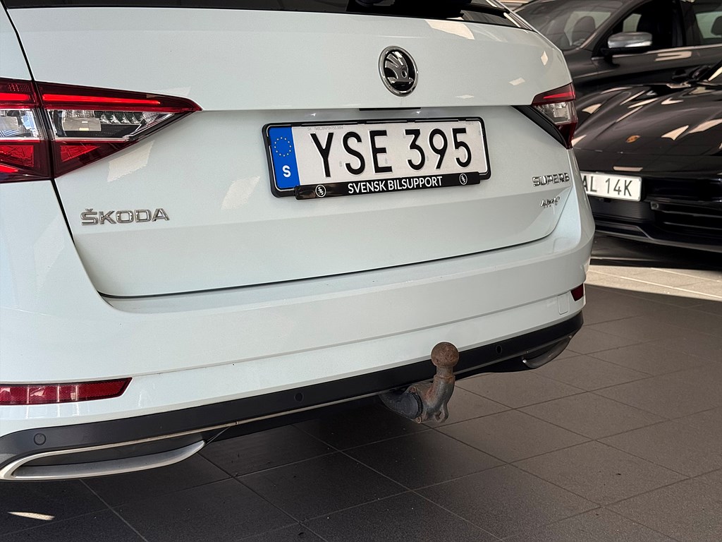 Škoda Superb Kombi 2.0 TDI 4x4 SCR DSG Sekventiell, 190hk, 2017