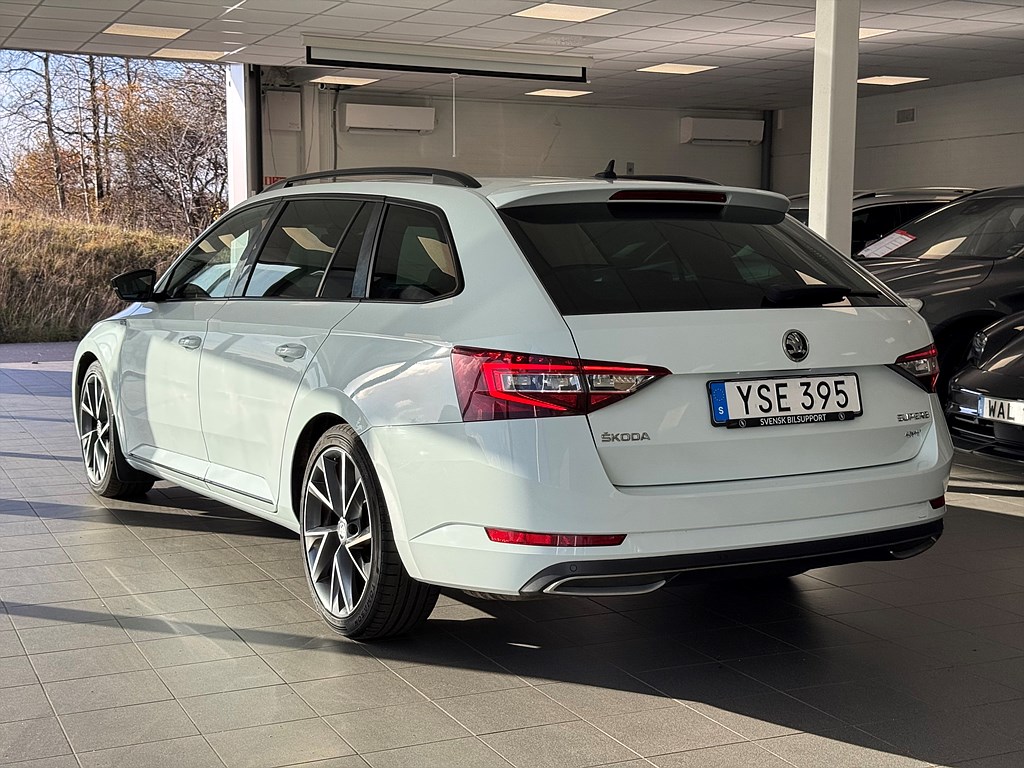 Škoda Superb Kombi 2.0 TDI 4x4 SCR DSG Sekventiell, 190hk, 2017