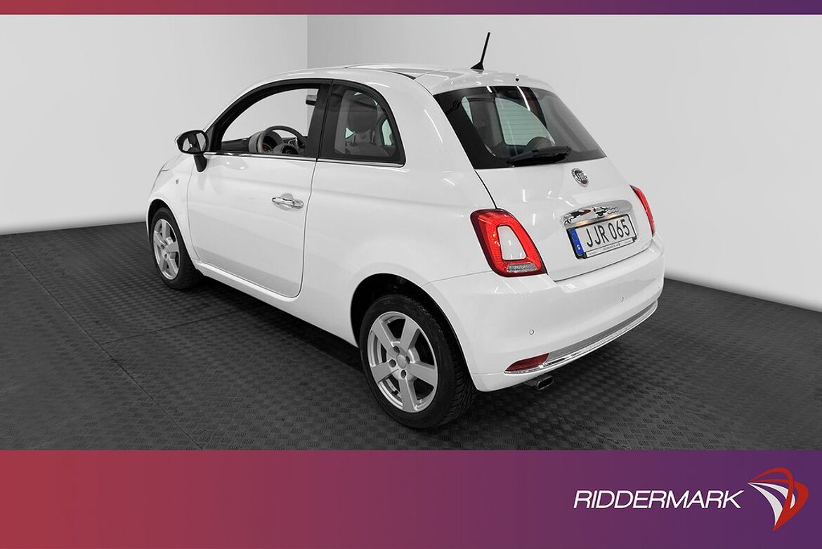 Fiat 500 1.2 8V Lounge MoK/Panorama/SoV-hjul – Niemi Bil