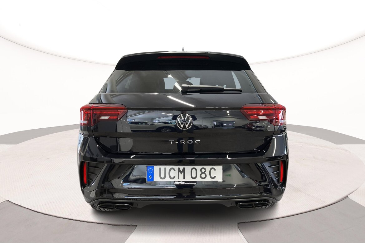 Ucm08c Volkswagen T Roc 15 Tsi Dsg 150hk 2024 R Line Black Style Lagerbil Wayke 5978